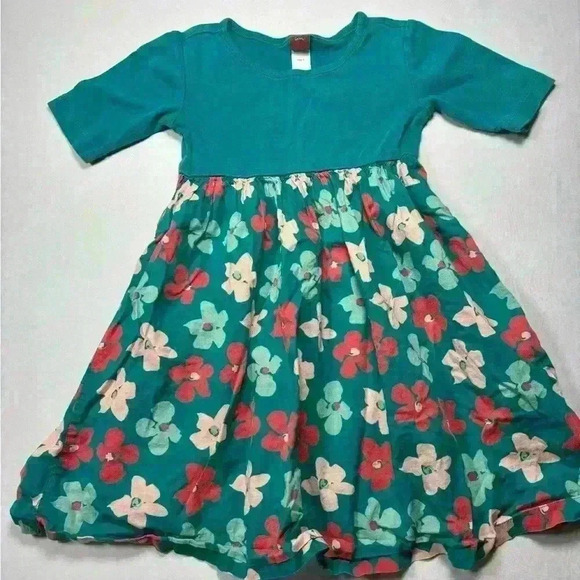Tea Collection Other - Tea Collection Blue Floral Dress Size 5